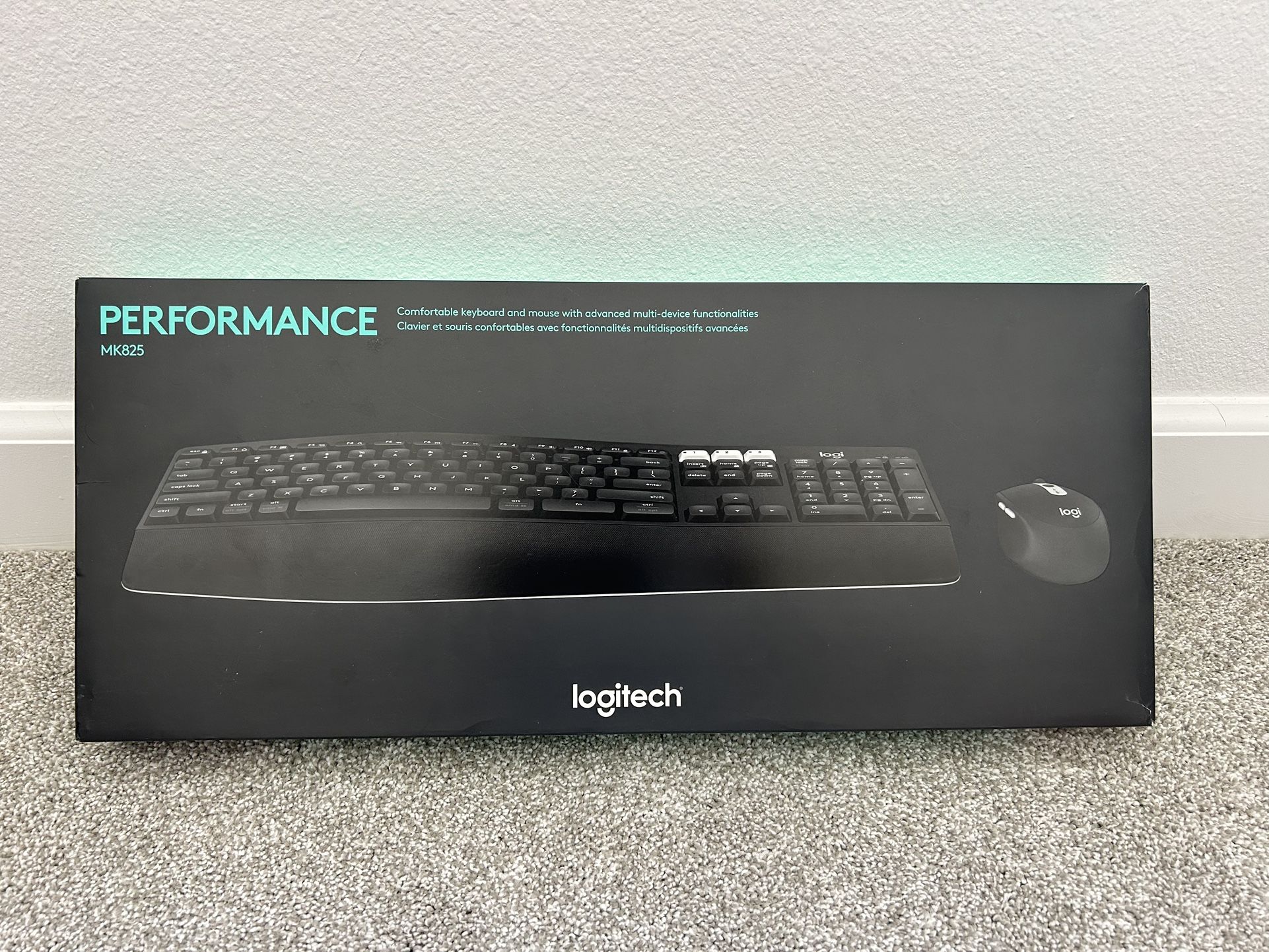 Logitech MK825 Performance Wireless Keyboard & Mouse – Like New