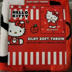 Hello Kitty Throw Blanket 