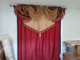 Beautiful antique curtain set