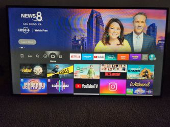 65" Samsung Commercial Display + Amazon Fire Stick (Smart TV Functionality)