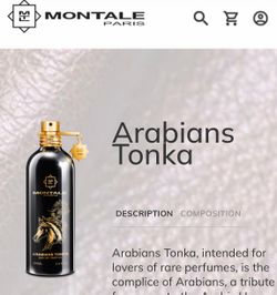 Montale Arabians Tonka Perfume/Cologne