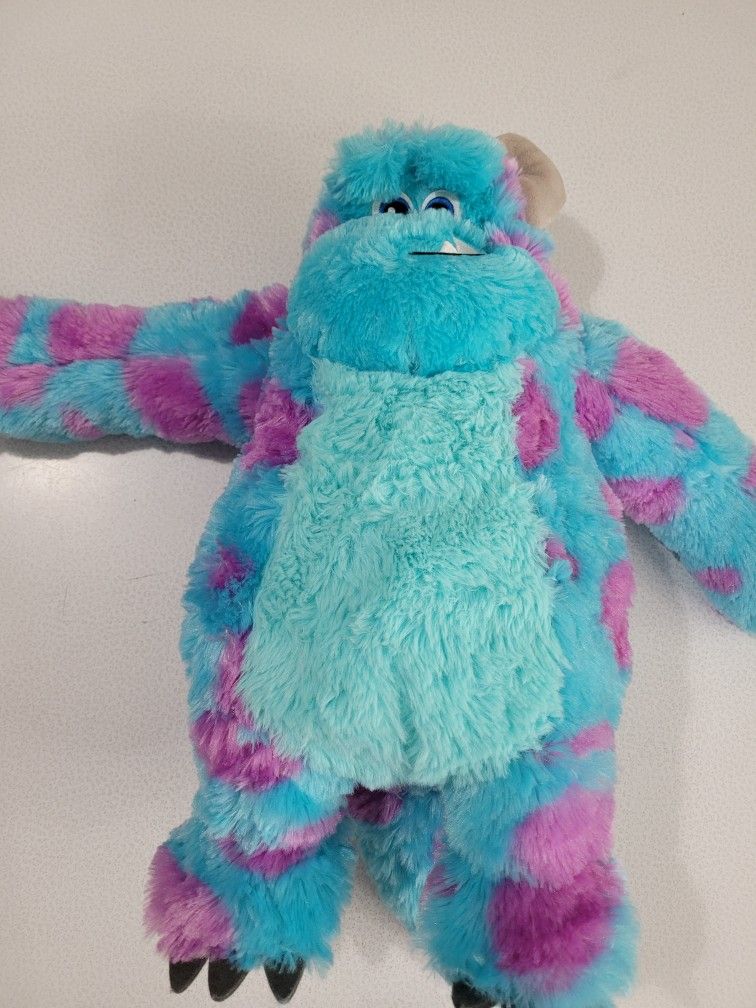 Monsters Inc Sully Sullivan Build-a-Bear Plush LG Toy RARE Stuffed Doll W/tag