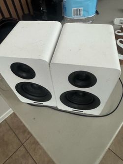 Sanyun SW208 3" Active Bluetooth 5.0 Bookshelf Speakers – 60W Carbon Fiber Speaker Unit - Built-In 24bit DAC Dynamic 3D Surround Sound 2.0 Computer PC
