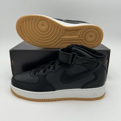 Size 9.5 - Nike Air Force 1 '07 LX Mid Anthracite Gum