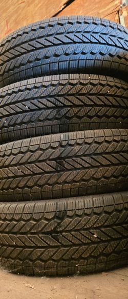 4 NEW 235/65/18 BRIDGESTONE WEATHERPEAK Takeoff Tires