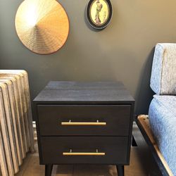 Bedside Table - Modern Wood Nightstand 