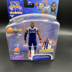 2021 SPACE JAM A NEW LEGACY 5" Lebron James With Acme B-Ball Blocker