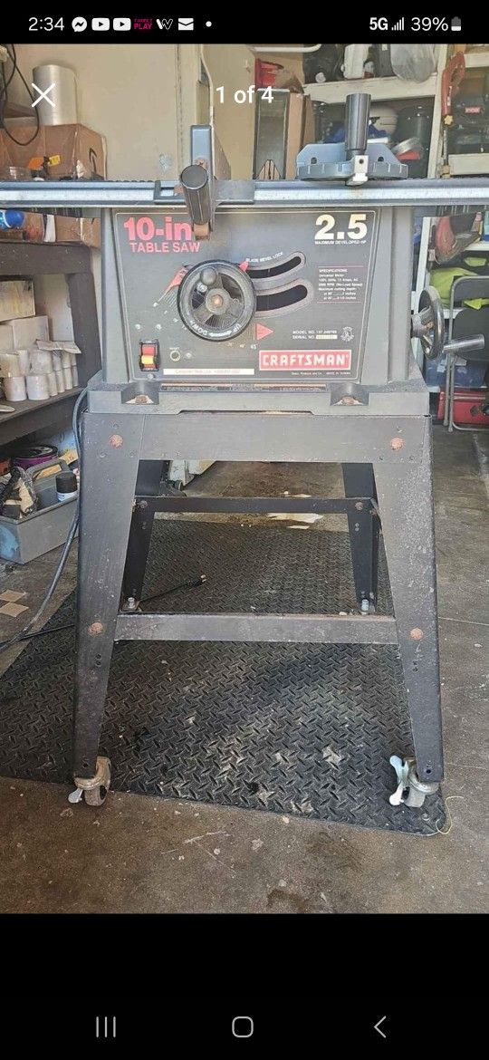 10 " Table Saw