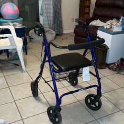 4Wheel Walker 2 Red , 1 Blue, 1 Green 20.00 Each