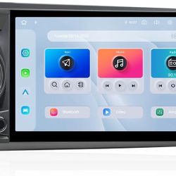 Head Unit for Toyota Tacoma 2016-2023, with Wireless CarPlay & Android Auto, 11.6'' Android 13 Car Stereo, 8GB+256GB Off-Road GPS Navigation, Plug and