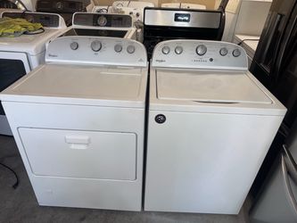 Whirlpool Washer and gas dryer working 3 Month Warranty we Deliver