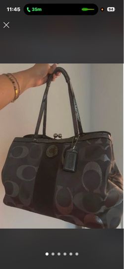 Coach vintage bag🩶