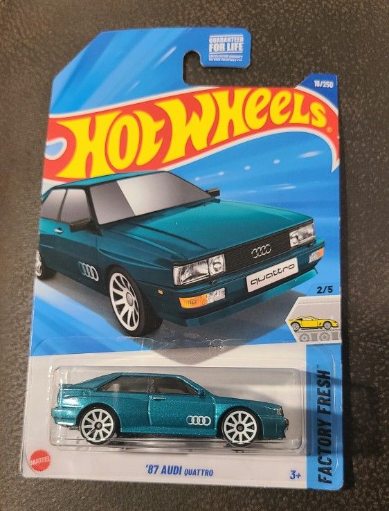 Hot Wheels- 87 Audi Quattro