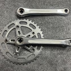 Old School SUPER MAXY BMX Cranks (No Bottom Bracket) 