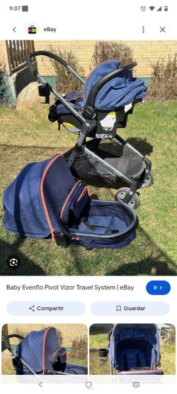 Evenflo car seat and stroller