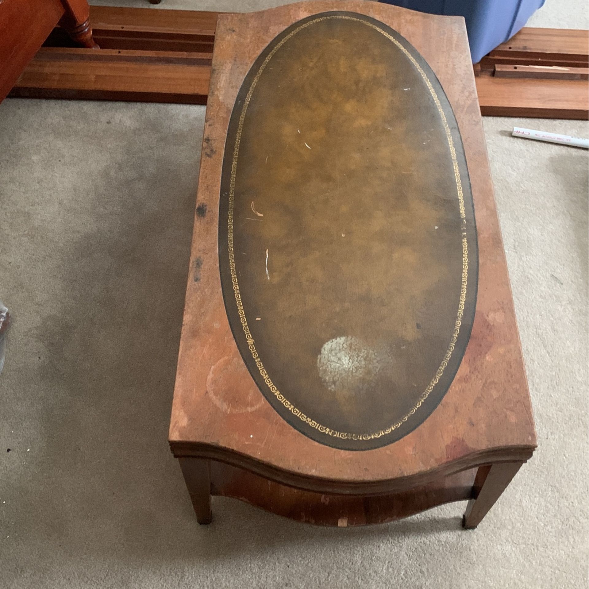 Antique coffee table