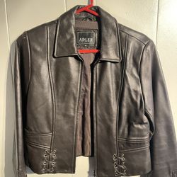 Leather Coat 