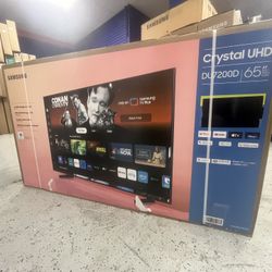 65” Samsung Crystal DU7200 4k UHD Smart Tv