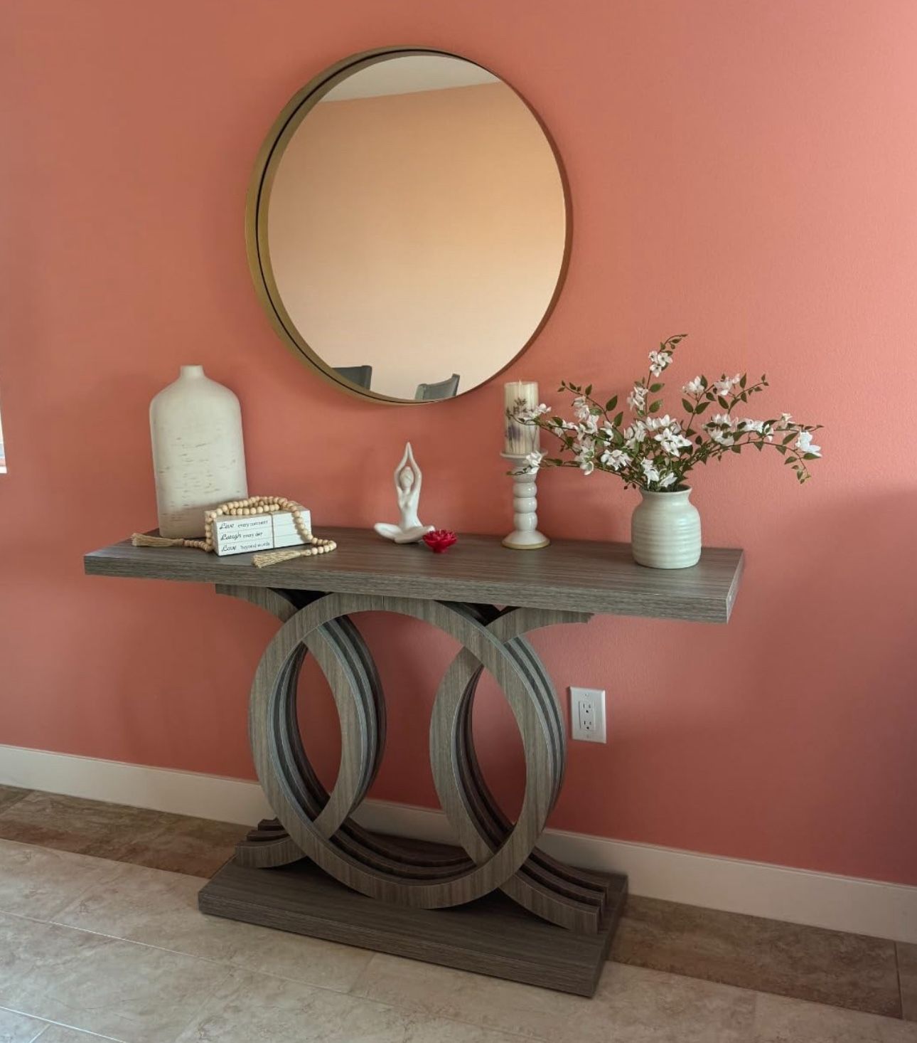 Farmhouse Console Table, 55"