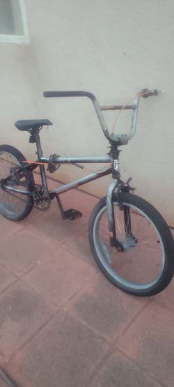 BMX Bike Gray and Orange