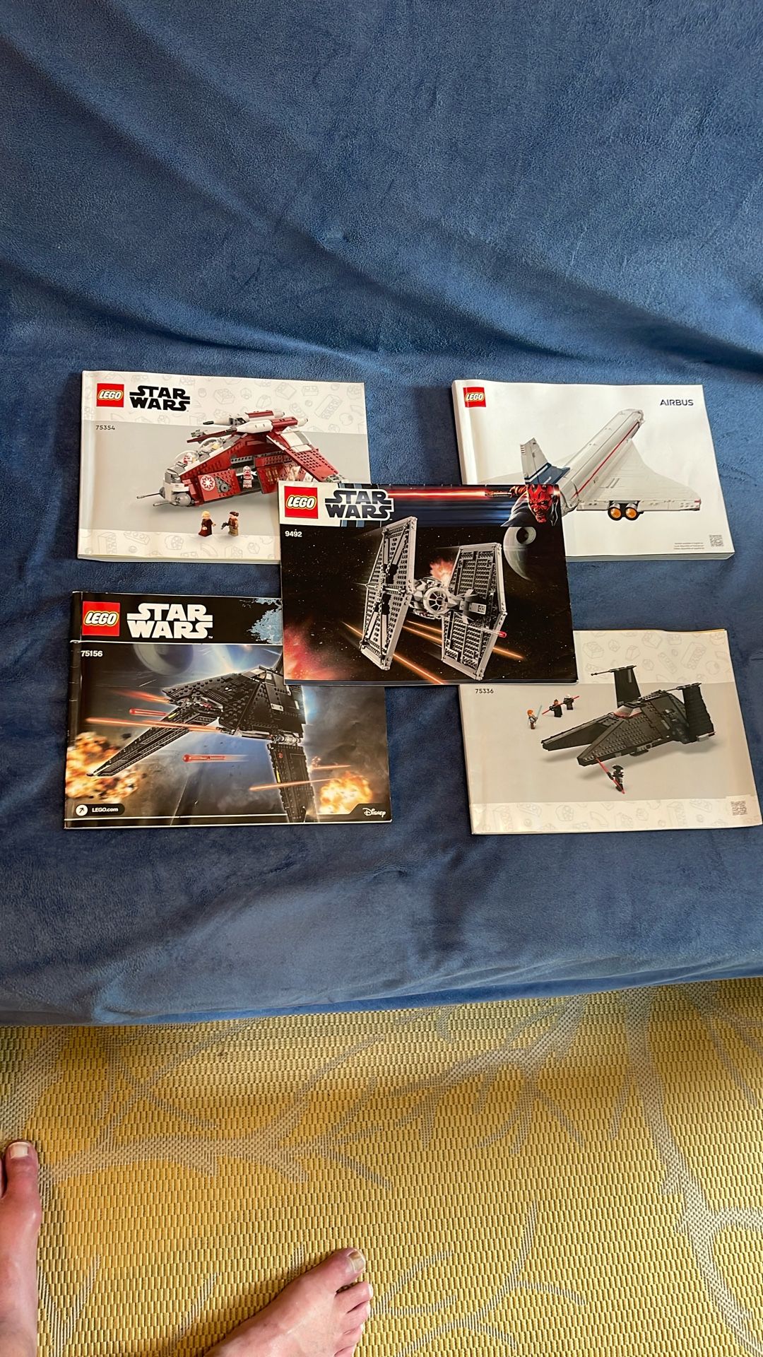 Lego Star Wars Instruction Manuals 75(contact info removed) 75156 75336 Concede Airbus