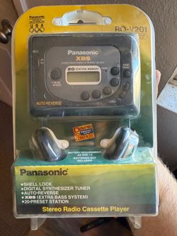 Vintage Panasonic cassette player
