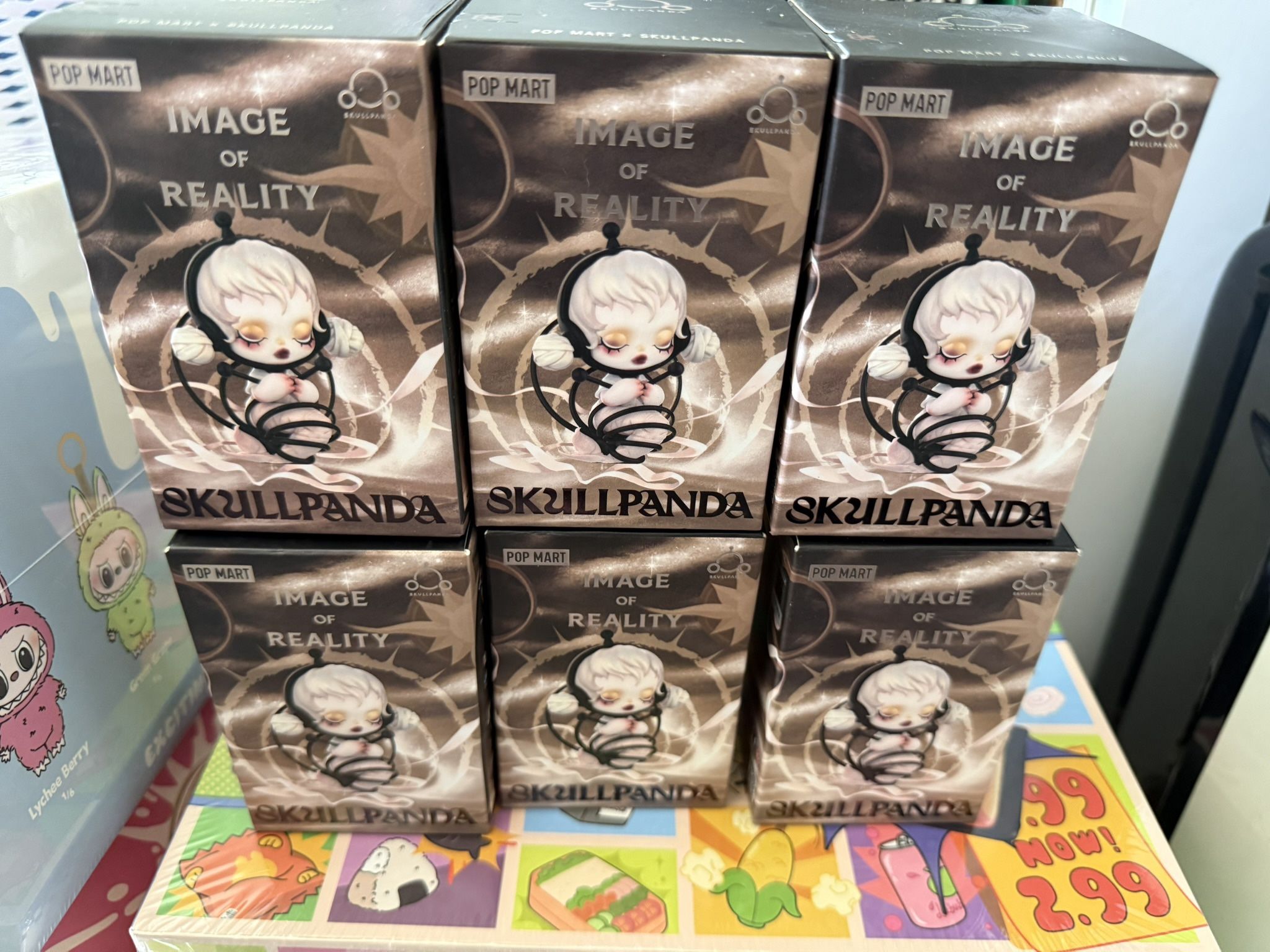 Authentic Pop Mart Image Of Reality Series Skull Panda