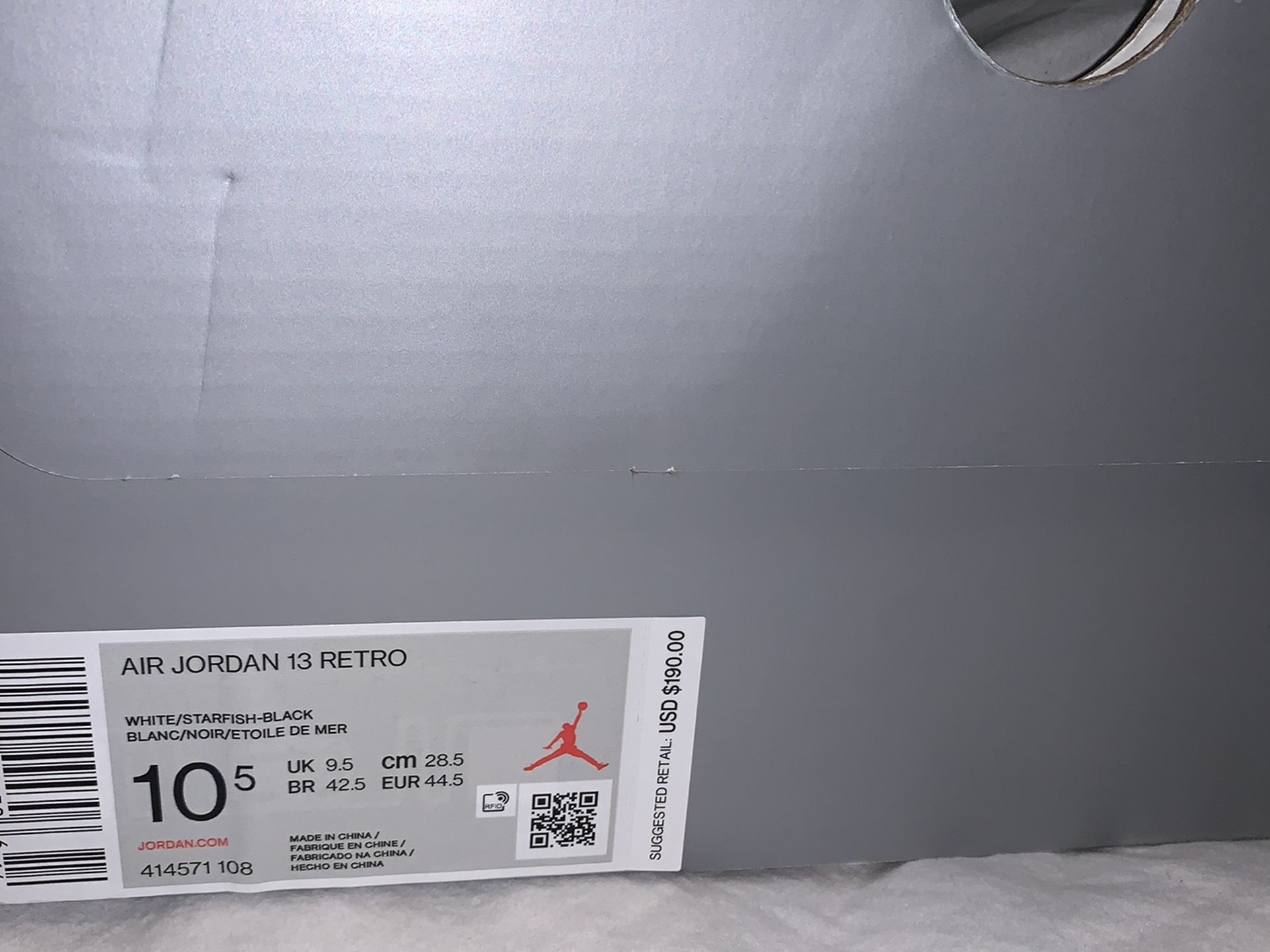 Air Jordan 13 Retro Size 10.5