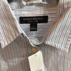 Brand New With Tags, Banana Republic Men’s Dillon Shirt