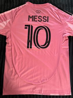 Inter Miami Messi #10 Pink Soccer Jersey
