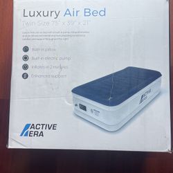 Automatically Inflating Air Bed