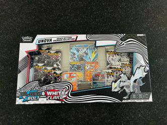 Pokemon Black Bolt White Flare Heavy Hitters Collection Box - No Trades