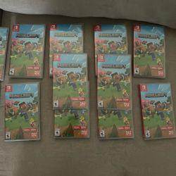 Nintendo switch Minecraft game 