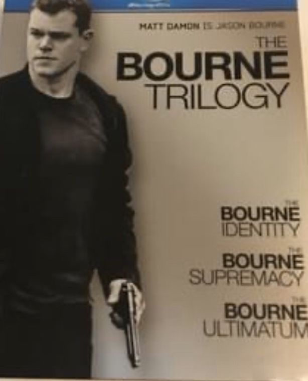 The Bourne Trilogy (Blu-ray Disc, 2010, 3-Disc Set) Mint Discs