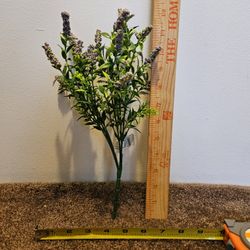 Ashland Artificial Plant Decor Spring Bush - Lilac