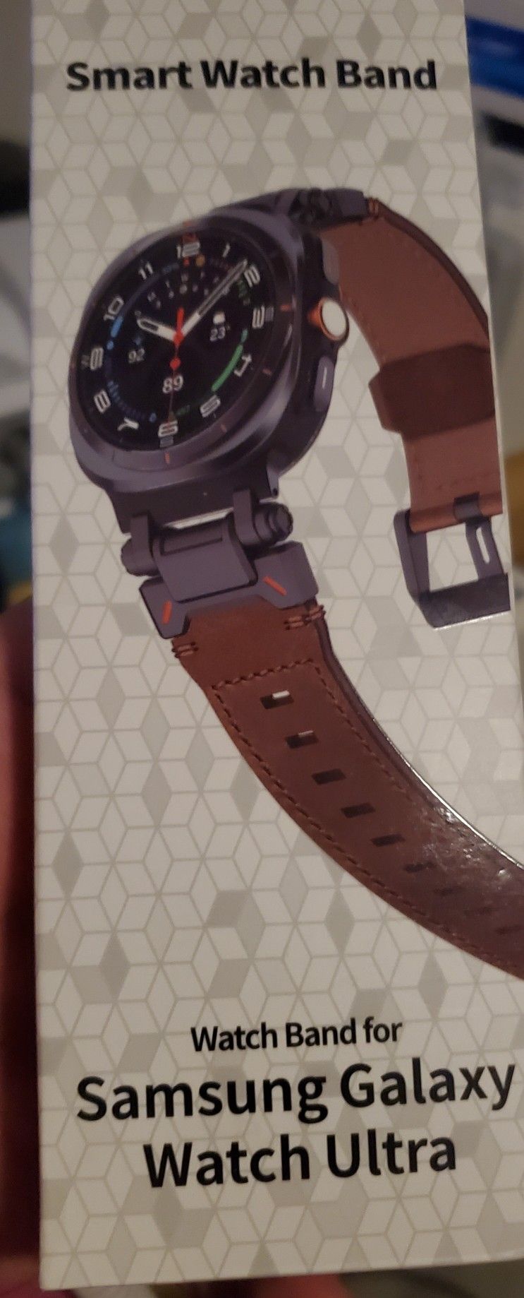 New Black Leather Samsung Galaxy 7 Ultra Band