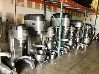 Hobart mixers from 20 Qt up to 140 Qt