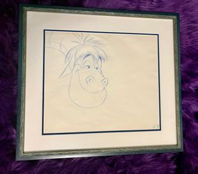 Elliott From Pete's Dragon Walt Disney 1977 Production Drawing