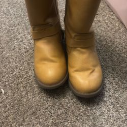 Tan Kids Boot