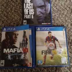 PS4 Games all in Good Condition 