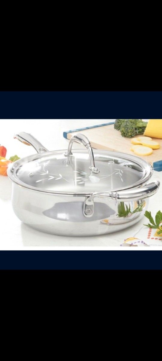 SARTEN DE 10" DE ACERO INOXIDABLE TRI PLY PRINCESS HOUSE πΉπ»πΉπ»