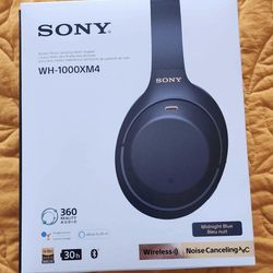 Sony WH-1000XM4 Wireless Noise-Cancelling Over-the-Ear Headphones - Black