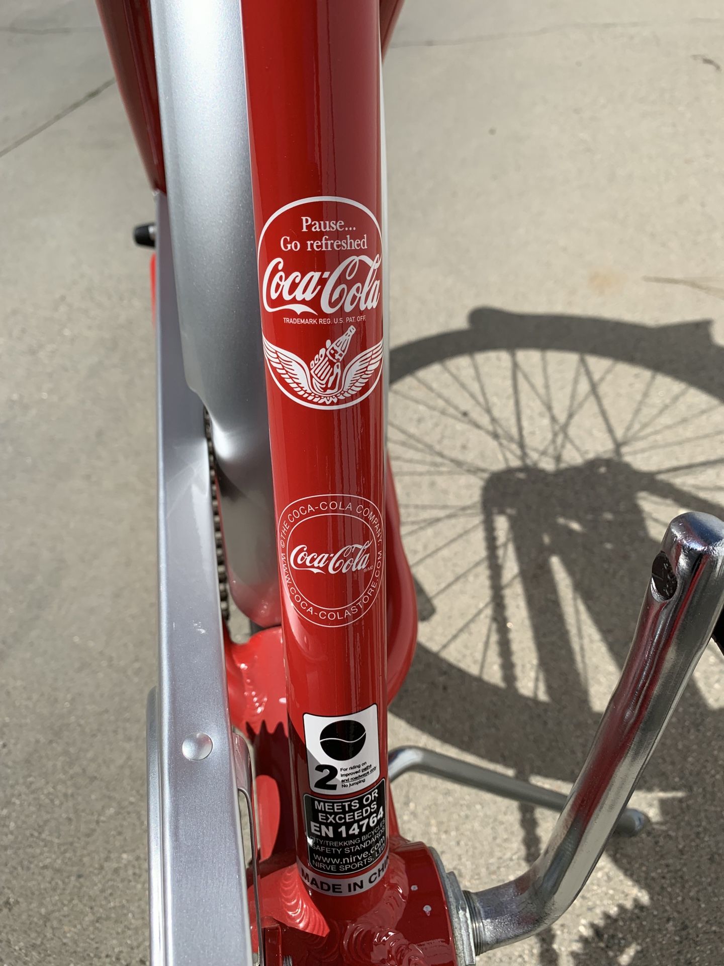 Nirve Coca-Cola Beach Cruiser Bicycle for Sale in Huntington Beach