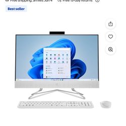 White HP Desktop