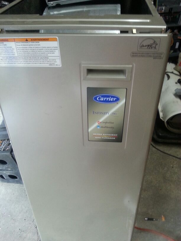 I have 2 only 1 left now carrier 96% efficient gas furnaces 1@60,000 and 1@80,000 btu's