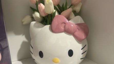 hello kitty flower pot 