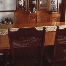 dining room table and chairs