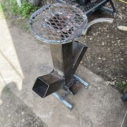 Double Flame Rocket Stove