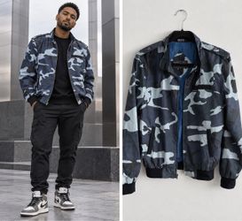 Members Only Camo Bomber Jacket