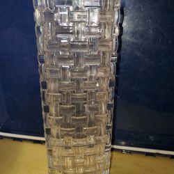 Lead Crystal Vase Rectangular